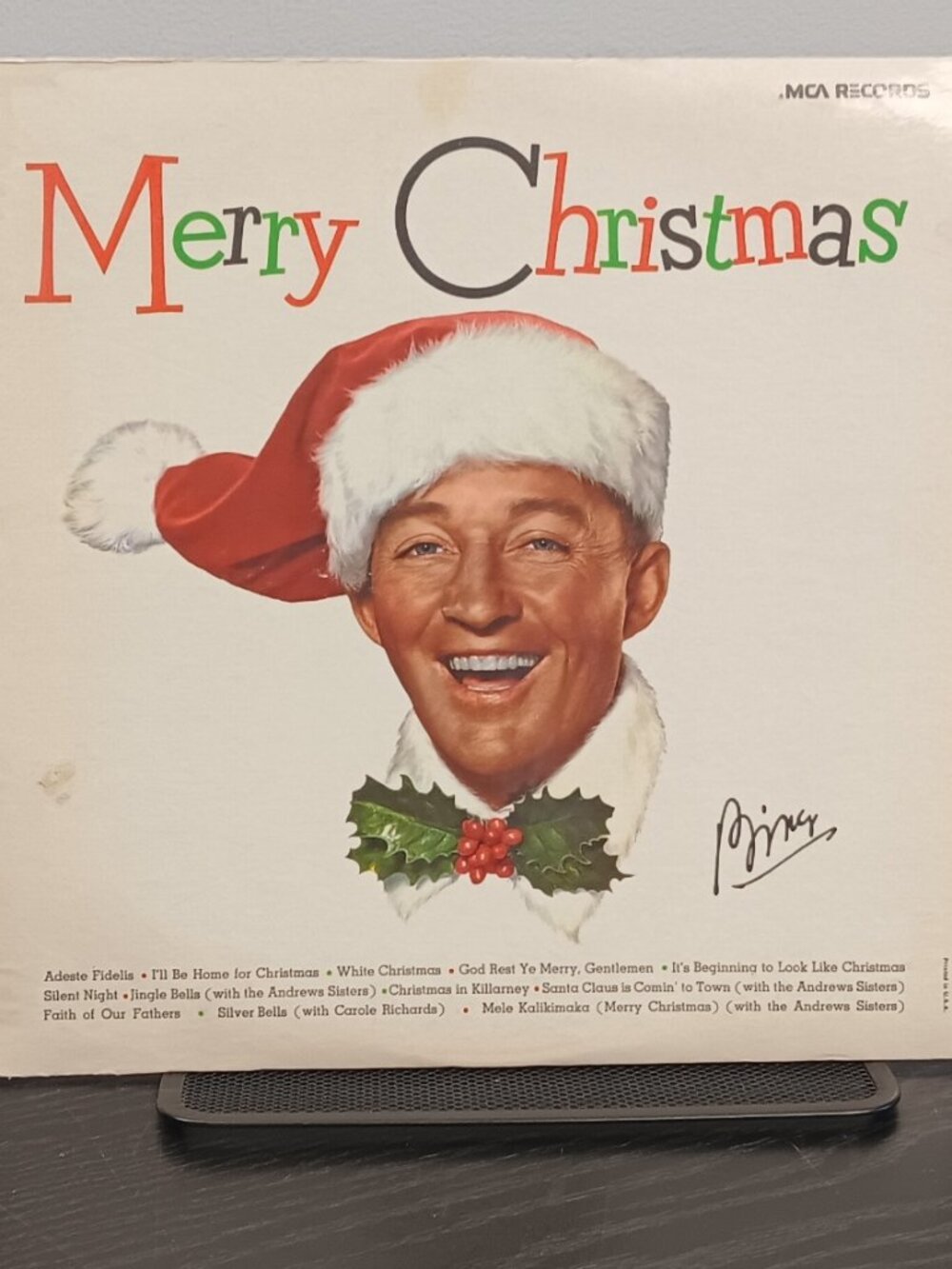 Bing Crosby - Merry Christmas - Circa 1973